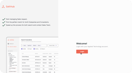 SaltHub - work with BE