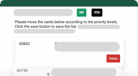 Admin - Drag and Drop