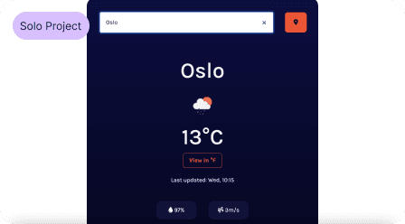 Vanilla Js Weather App