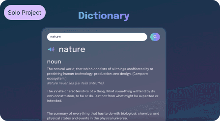 React Dictionary App